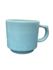 Fiesta - Sky Blue Stacking Mug Homer Laughlin Drinkware Ceramic Coffee Cup