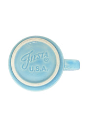Fiesta - Sky Blue Stacking Mug Homer Laughlin Drinkware Ceramic Coffee Cup