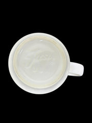 Fiesta - White Stacking Mug Homer Laughlin Ceramic Coffee Cup