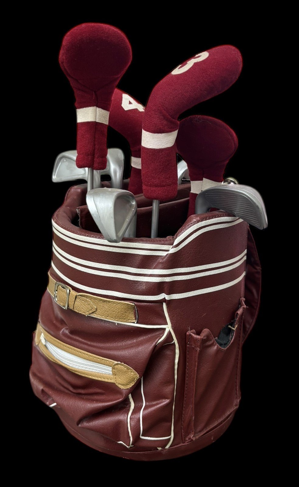 Caddyshack Golf Clubs Gopher Dancing Decor "I'm Alright" Zipper Pouch
