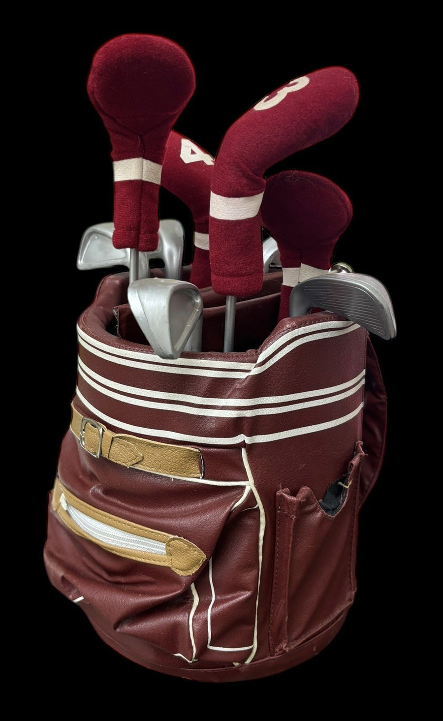 Caddyshack Golf Clubs Gopher Dancing Decor "I'm Alright" Zipper Pouch