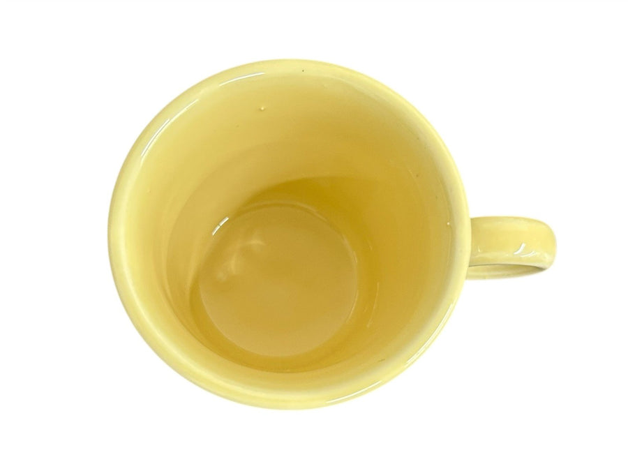 Fiesta - Yellow Ring Handle Mug Homer Laughlin Ceramic Coffee Cup