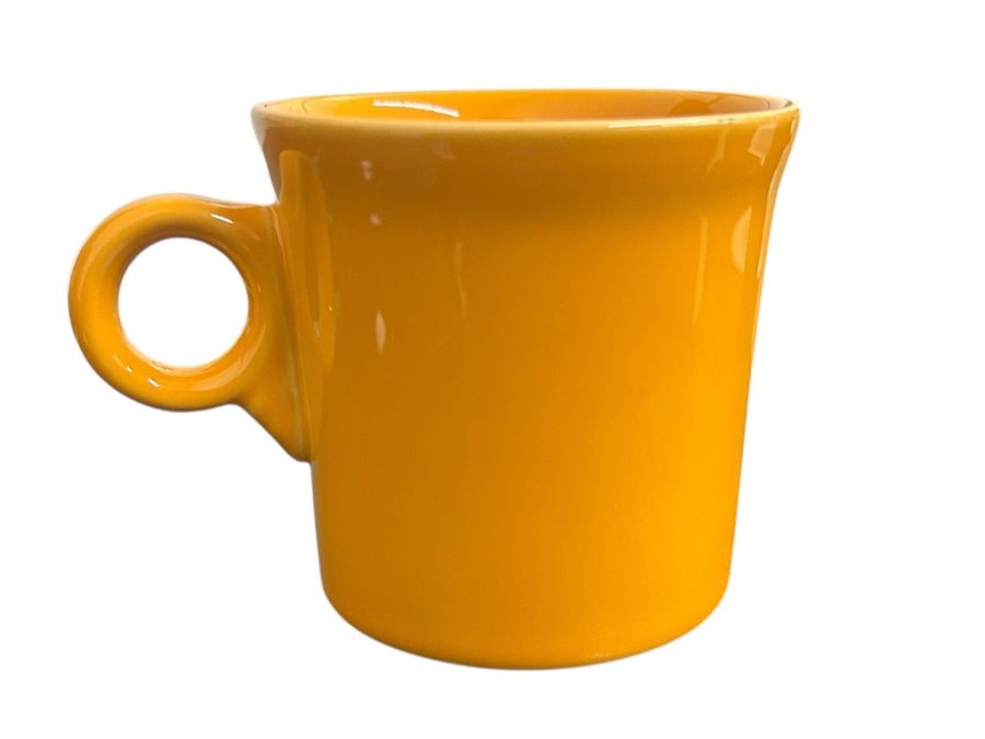 Fiesta - Butterscotch Orange Ring Handle Mug Homer Laughlin Ceramic Coffee Cup