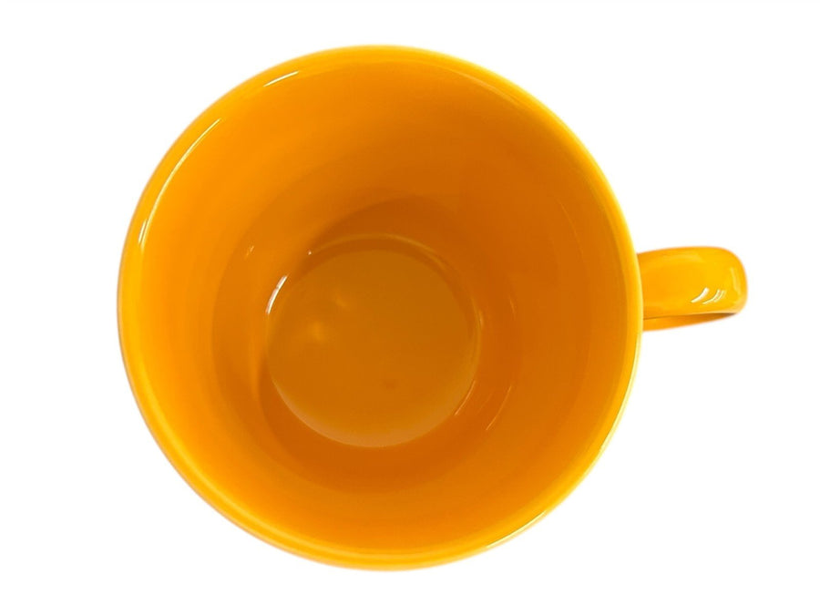 Fiesta - Butterscotch Orange Ring Handle Mug Homer Laughlin Ceramic Coffee Cup
