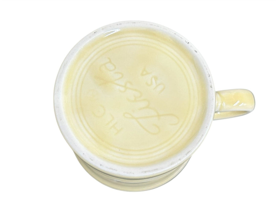 Fiesta - Ivory Creme Ring Handle Mug Homer Laughlin Ceramic Coffee Cup
