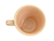 Fiesta - Apricot Pink Ring Handle Mug Homer Laughlin Ceramic Coffee Cup