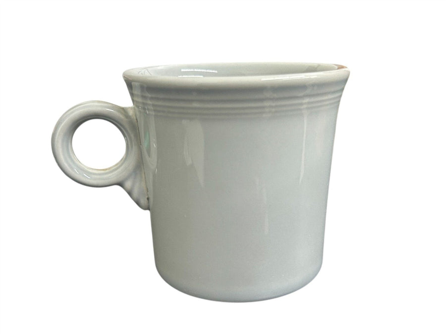 Fiesta - Grey/Gray Ring Handle Mug Homer Laughlin Ceramic Coffee Cup