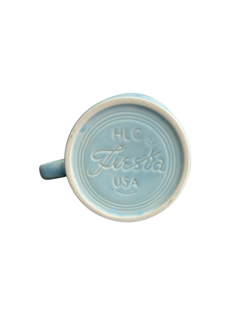 Fiesta - Sky Blue Ring Handle Mug Homer Laughlin Ceramic Coffee Cup
