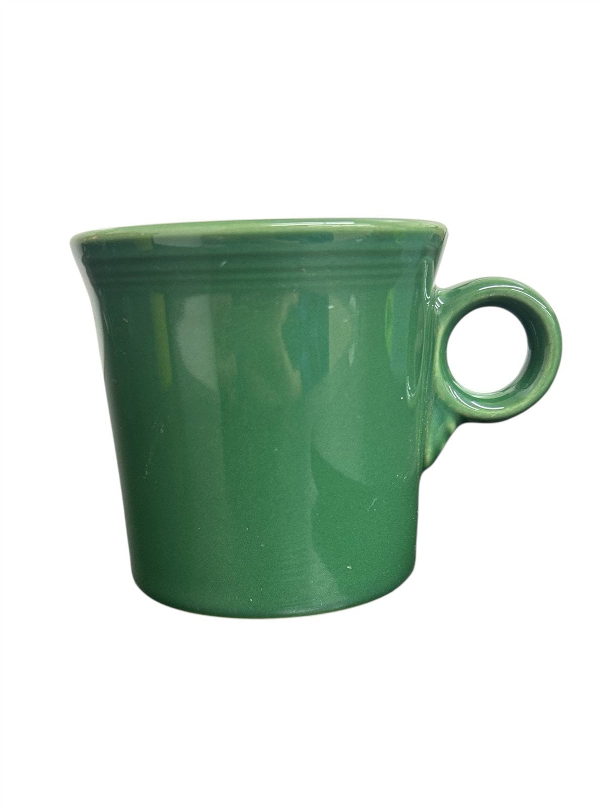 Fiesta - Jade Green Ring Handle Mug Homer Laughlin Ceramic Coffee Cup