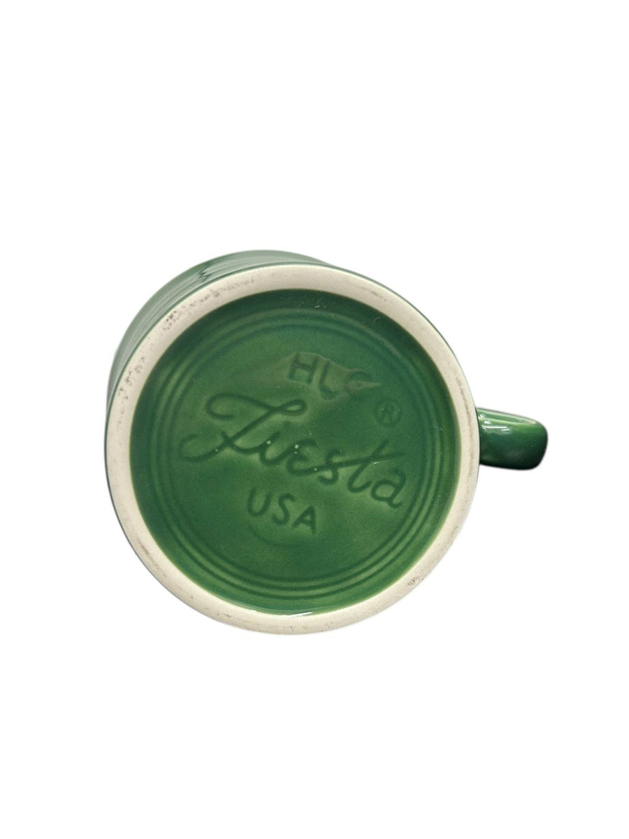 Fiesta - Jade Green Ring Handle Mug Homer Laughlin Ceramic Coffee Cup