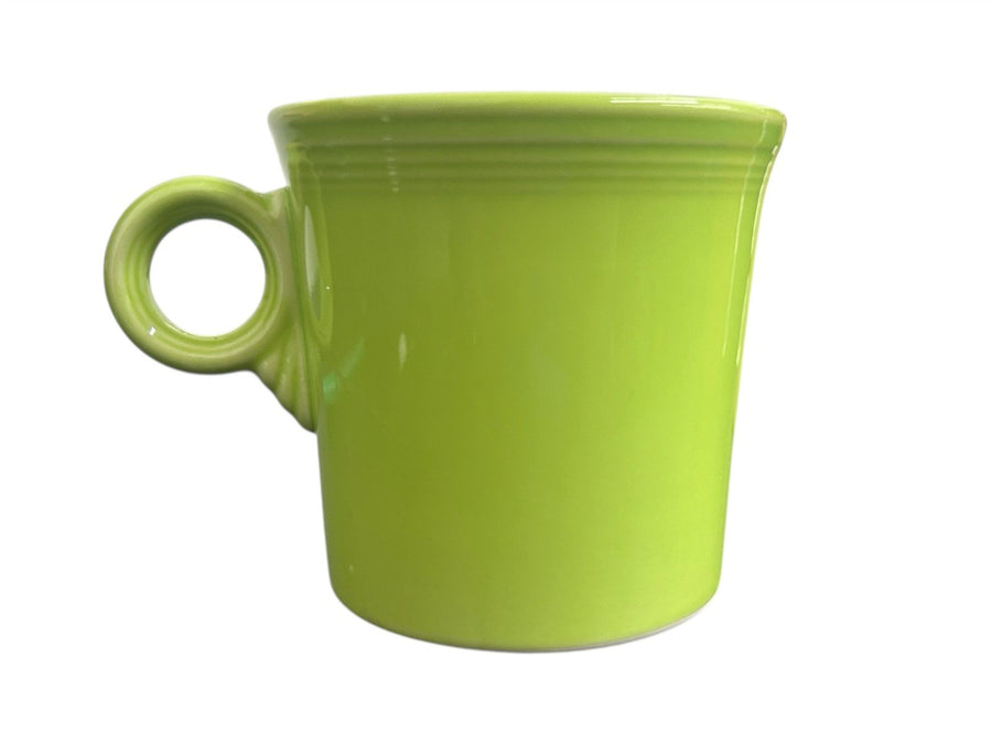 Fiesta - Chartreuse Green Ring Handled Mug Homer Laughlin Ceramic Coffee Cup