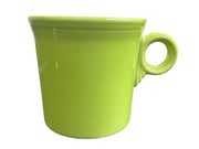 Fiesta - Chartreuse Green Ring Handled Mug Homer Laughlin Ceramic Coffee Cup