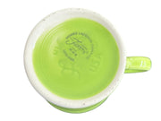 Fiesta - Chartreuse Green Ring Handled Mug Homer Laughlin Ceramic Coffee Cup