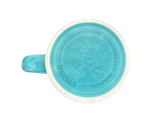 Fiesta - Turquoise Blue Pineapple 100th Anniversary Java Handle Mug