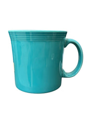 Fiesta - Turquoise Blue Java Handle Mug Homer Laughlin Ceramic Coffee Cup