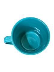 Fiesta - Turquoise Blue Java Handle Mug Homer Laughlin Ceramic Coffee Cup