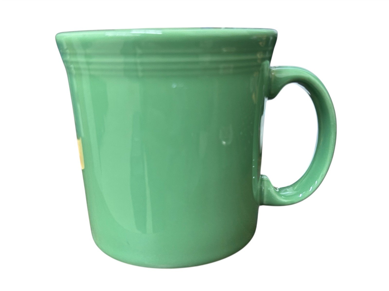 Fiesta - Meadow Green Java Handle Mug Homer Laughlin Ceramic Coffee Cup