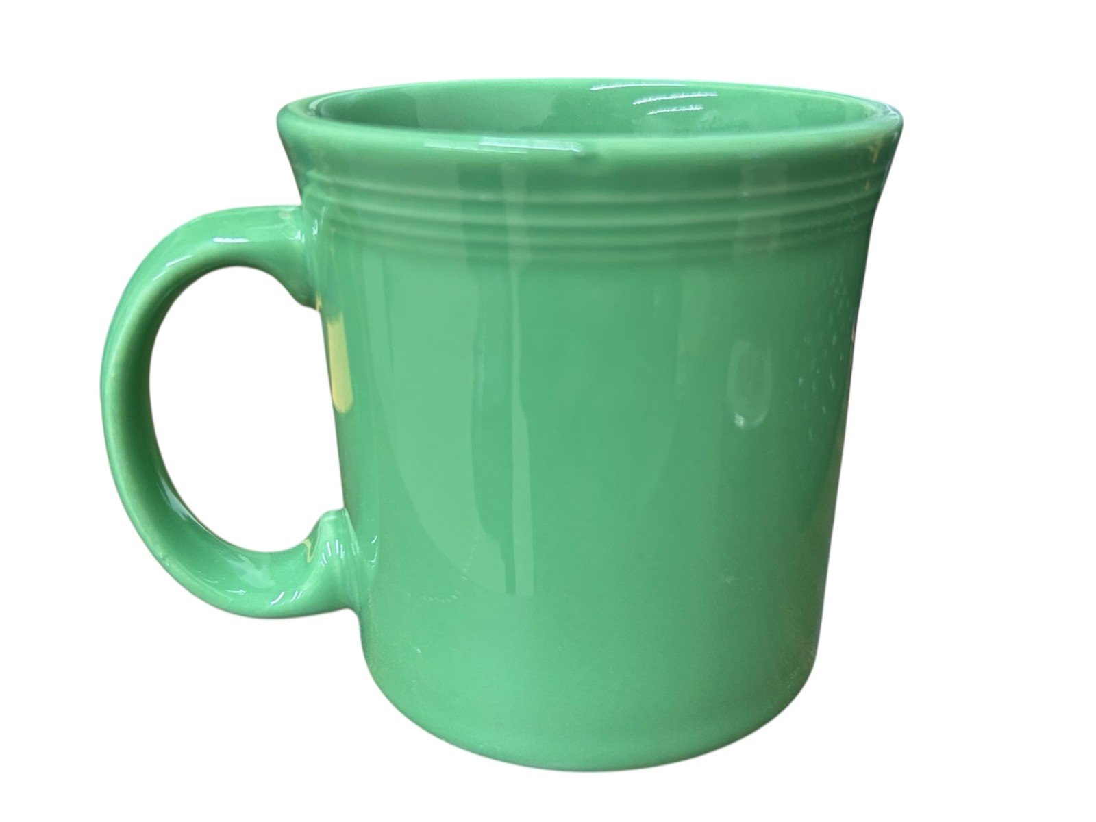 Fiesta - Meadow Green Java Handle Mug Homer Laughlin Ceramic Coffee Cup