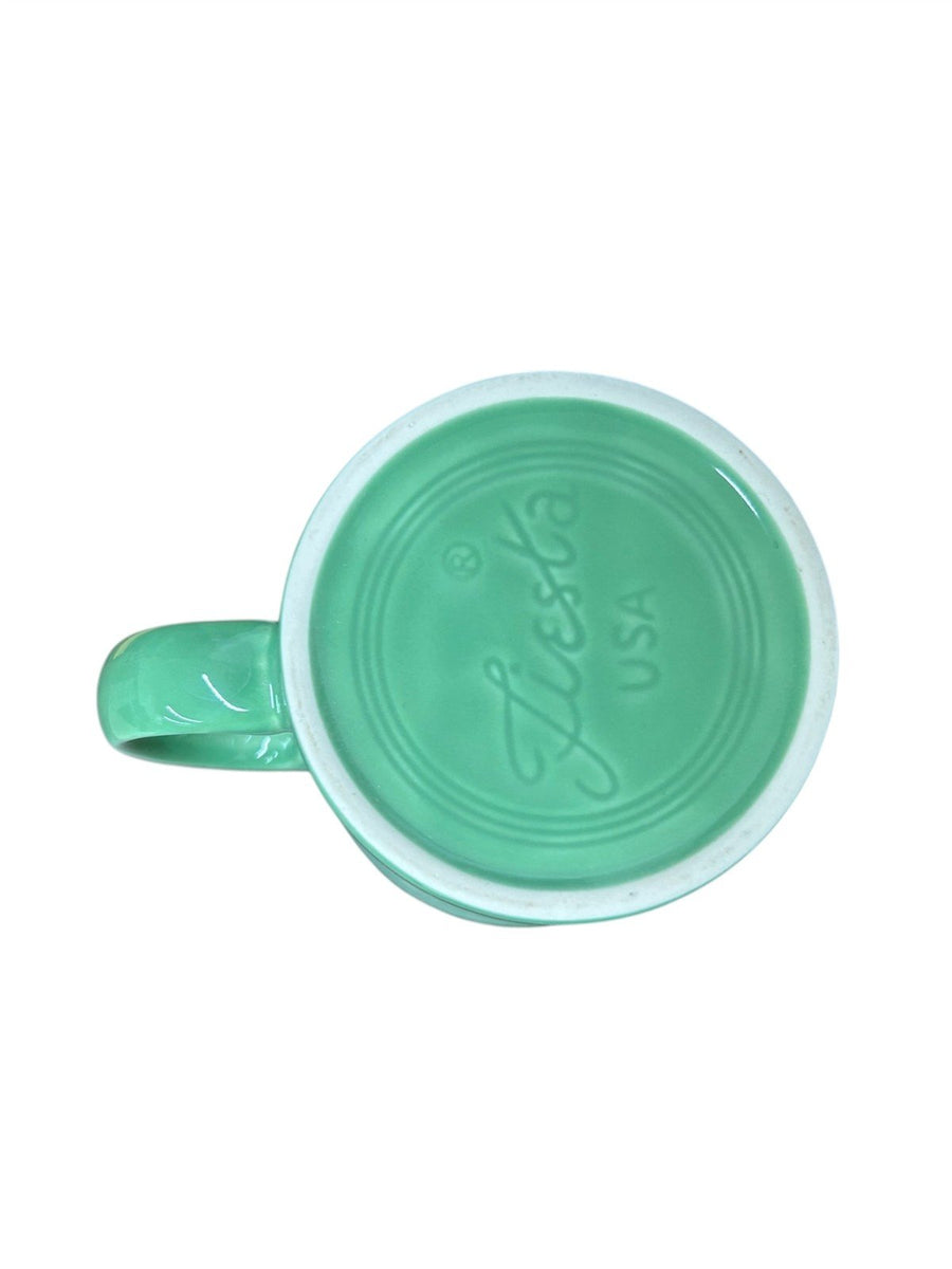 Fiesta - Meadow Green Java Handle Mug Homer Laughlin Ceramic Coffee Cup