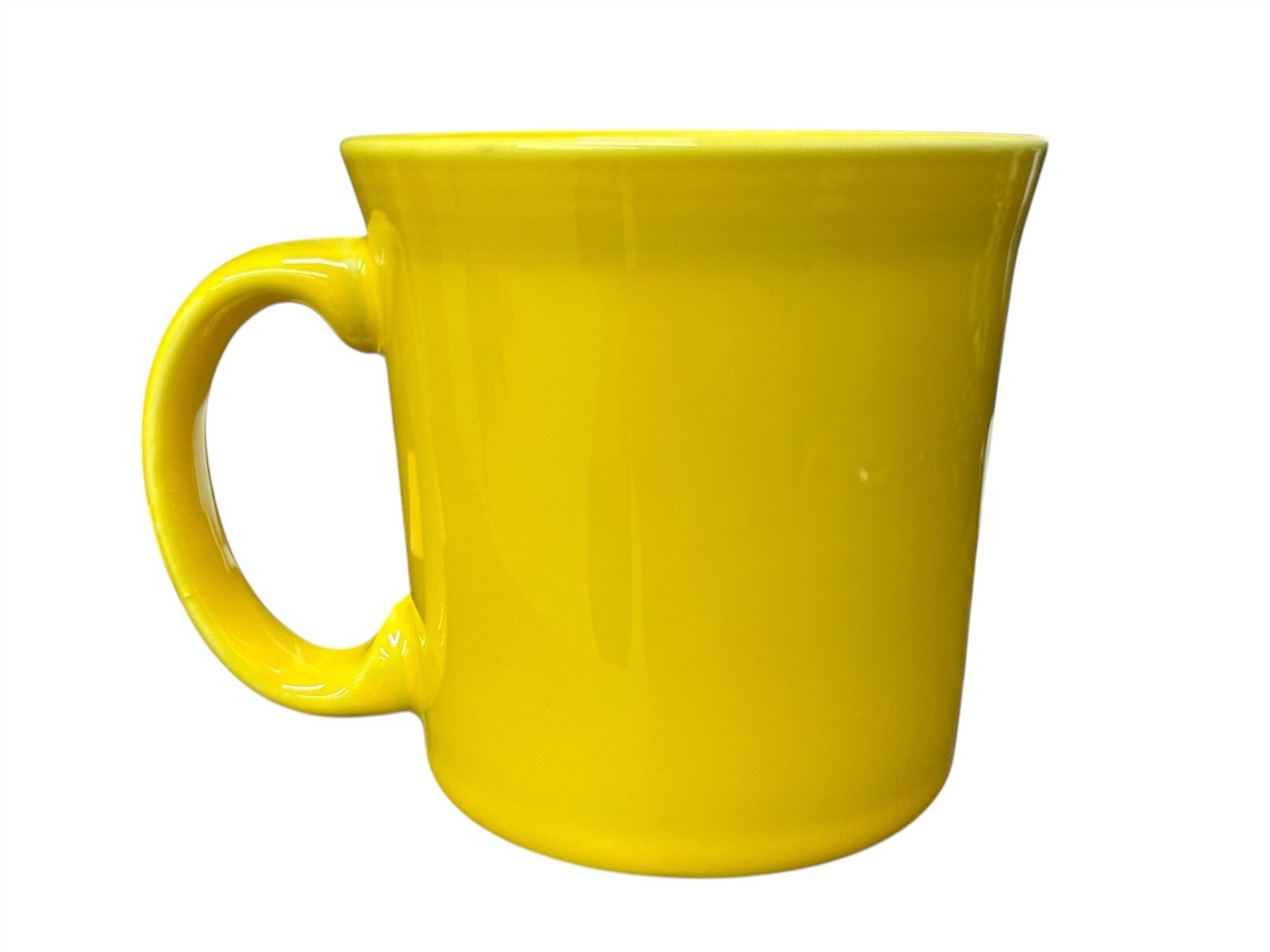 Fiesta - Daffodil Yellow Java Handle Mug Homer Laughlin Ceramic Coffee Cup