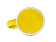 Fiesta - Daffodil Yellow Java Handle Mug Homer Laughlin Ceramic Coffee Cup