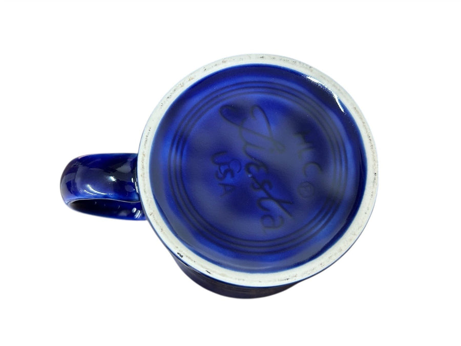 Fiesta - Twilight Blue Java Handle Mug Homer Laughlin Ceramic Coffee Cup
