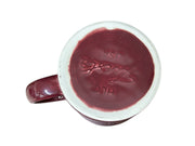 Fiesta - Cinnabar Red Java Handle Mug Homer Laughlin Ceramic Coffee Cup