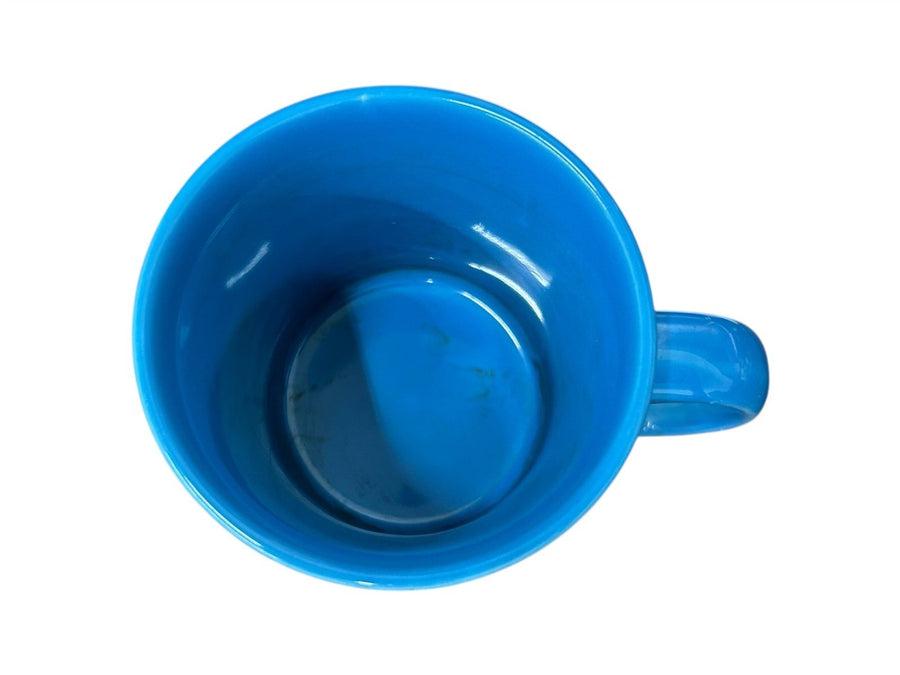 Fiesta - Peacock Blue Java Handle Mug Homer Laughlin Ceramic Coffee Cup