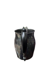 Antique Lunt Silver Plate Water Pitcher Stamped M-40 Ornate Handle