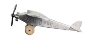 Tootsie Toys 3 Planes Silver and Red Metal Vintage Children Play