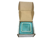 Fiesta - Turquoise Blue Gift Box Belk In Original Box Homer Laughlin Ceramic