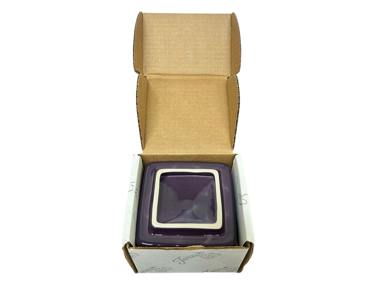 Fiesta - Mulberry Purple Gift Belk Box in Original Box Homer Laughlin Ceramic