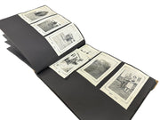 Hard Cover 1940s Solider Photo Album War News Paper Clippings Letters