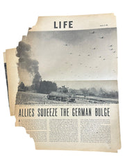 Hard Cover 1940s Solider Photo Album War News Paper Clippings Letters