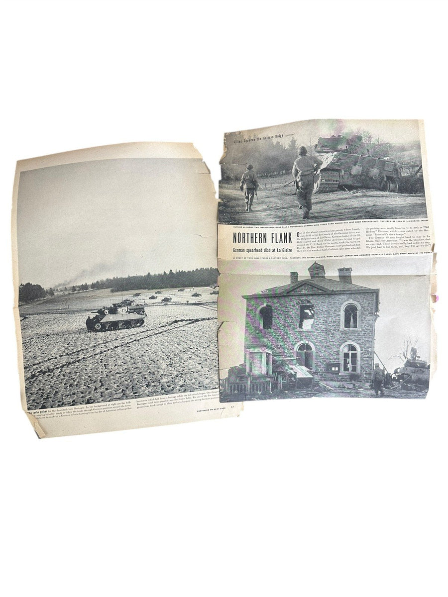 Hard Cover 1940s Solider Photo Album War News Paper Clippings Letters
