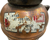 Copper Fire Extinguisher 1970's empty 2 1/2 Gallon Sod Acid "Fyr Fyter" Dayton