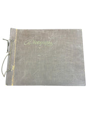 1920s-40s Photo Album Collection Book Chronicling Life Blank Space