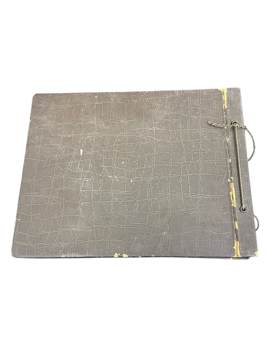 1920s-40s Photo Album Collection Book Chronicling Life Blank Space
