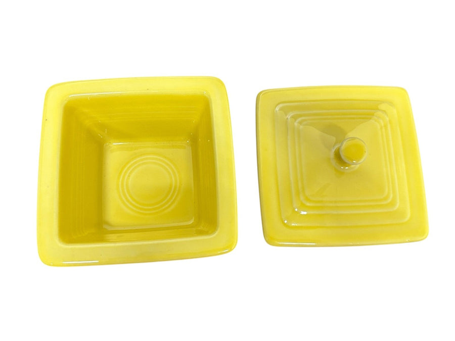 Fiesta - Sunflower Yellow Gift Belk Box In Original Box Homer Laughlin Ceramic