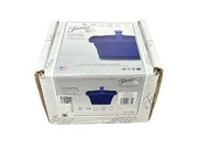 Fiesta - Twilight Blue Covered Belk Box In Original Box Homer Laughlin Ceramic