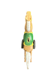 Vintage Toy Racehorse With Wheels Friction Toy #2 OK Toys Antique Collectable