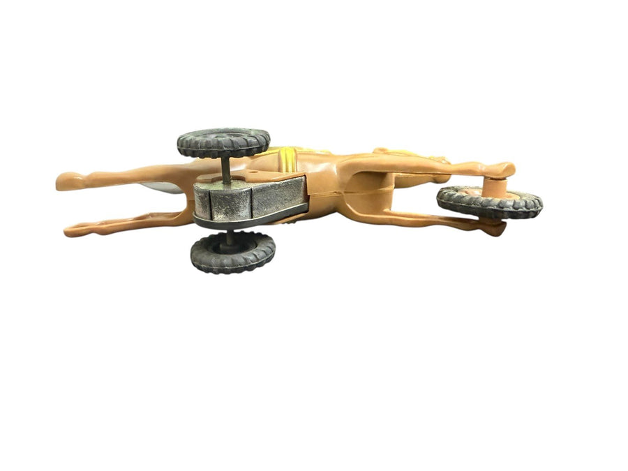 Vintage Toy Racehorse With Wheels Friction Toy #2 OK Toys Antique Collectable