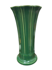 Fiesta - Jade Green Medium Flower Vase Homer Laughlin Ceramic Botanical Holder