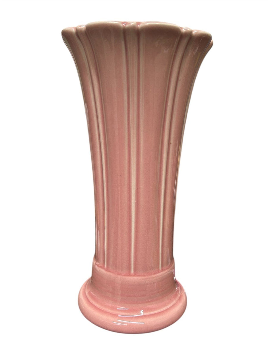 Fiesta - Peony Pink Medium Flower Vase Homer Laughlin Ceramic Botanical Holder