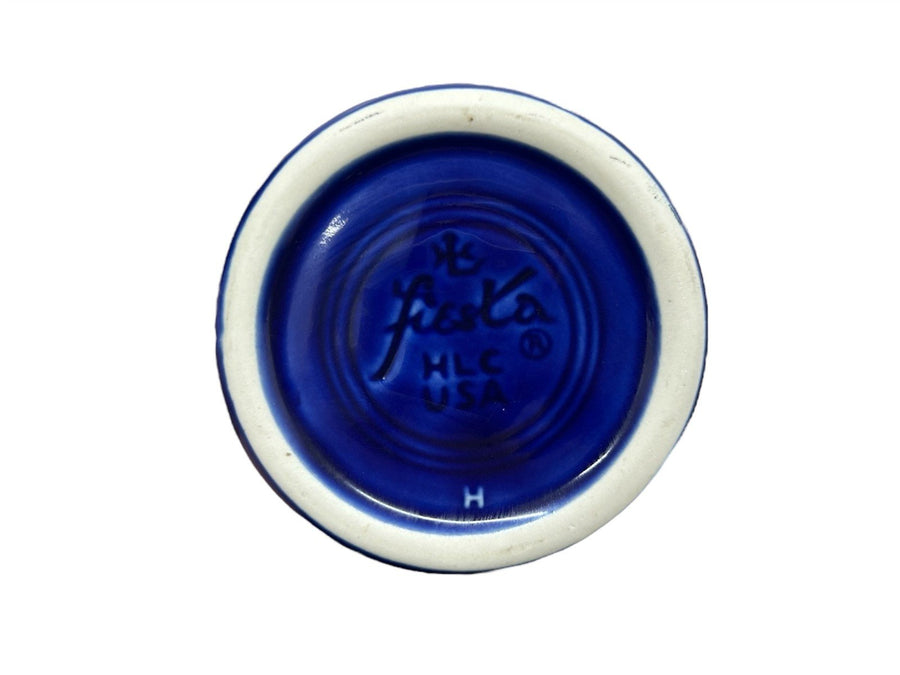 Fiesta - Twilight Blue Small Flower Vase Homer Laughlin Ceramic Botanical Holder