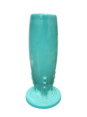 Fiesta - Turquoise Blue Bud Vase Homer Laughlin Ceramic Botanical Flower Holder