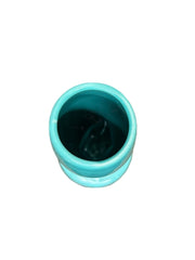 Fiesta - Turquoise Blue Bud Vase Homer Laughlin Ceramic Botanical Flower Holder
