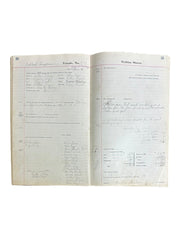 1920s Pythian Sisters accounting ledger books four piece