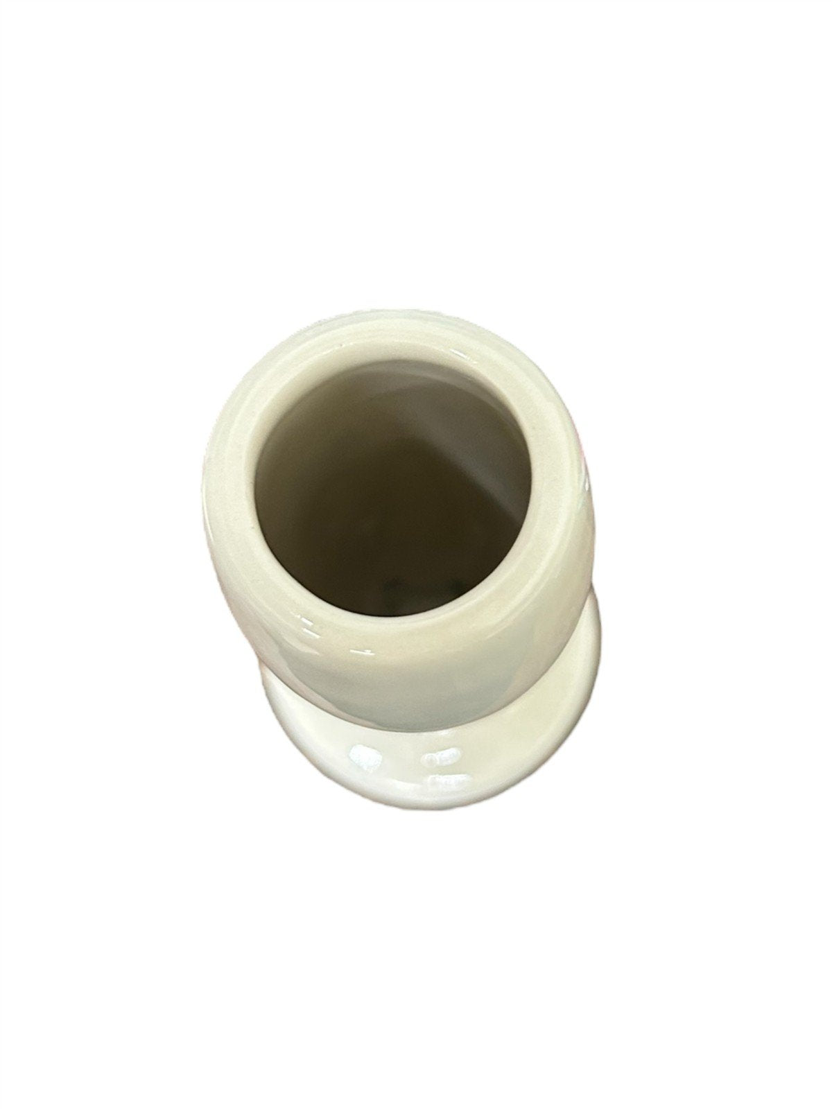 Fiesta - Linen Off White Bud Vase Homer Laughlin Ceramic Botanical Flower Holder