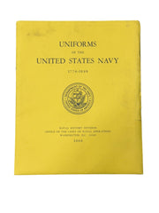 1966 & 1967 Uniforms of the United States Navy 1776-1976; 27 Naval Prints